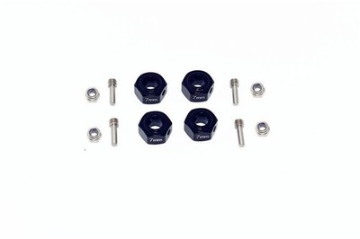 GPM Alu Hex Adapter 14-> 12mm Radaufnahme Arrma Senton Granite Vorteks Umrüstkit