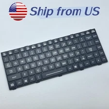 For Getac V110 V200 Backlit Chiclet Emissive US Keyboard Laptop 531129000030