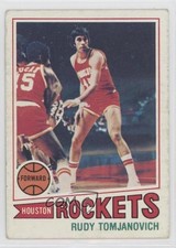 1977-78 Topps White Back Rudy Tomjanovich #15 HOF 05v0