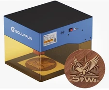 Sculpfun iCube Pro 5W Mini Laser Engraver Enclosed Laser Engraving Machine