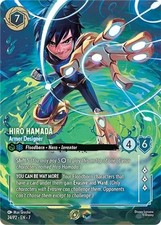 Lorcana Hiro Hamada - Armor Designer Store Championship NM Holofoil