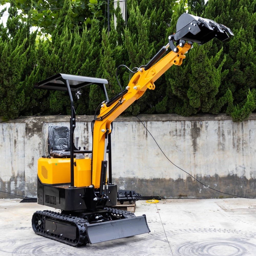 1 TON Mini Hydraulic Excavator For Sale 13.5HP Mini Digger with Gas EPA Engine