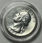 1963 Type B Reverse Washington Quarter 90% Silver UNC