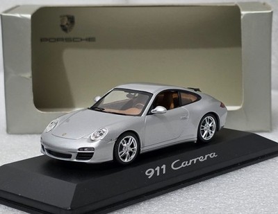 Porsche 911 (997.2) Carrera 2009 Artic Silver 1:43 Minichamps WAP