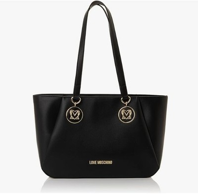 LOVE MOSCHINO - DAMEN TASCHE Leder Shopper Tote Medium Large Schulter JC4371  