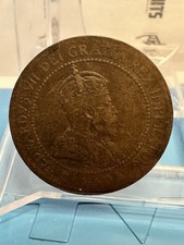 1903 Canada One Cent Circulated VF Coin 1c Large Cent Bronze