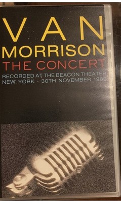 Van Morrison VHS The Concert Polygram Music Video 