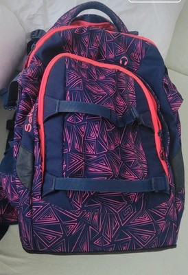 Satch Schulrucksack lila/pink  Schule Mädchen Girl Schultasche Rucksack 