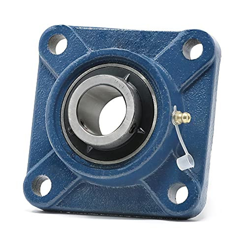 UCF201-8 Flange Bearing 1/2" Bore, 4-Bolt Self-Aligning, Solid Base (Qty10) - Picture 5 of 8