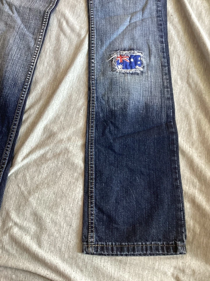 Diesel Jeans Unisex Original Gr. 26 (S) Blue Blau Used Look Denim Neu mit Etiket - Bild 2 von 4