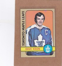 1972-73 TOPPS HOCKEY DAVE KEON #88 MAPLE LEAFS EXMT *A46739