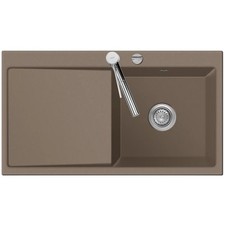 Spüle KeraDomo MERA 90 von Systemceram Becken rechts