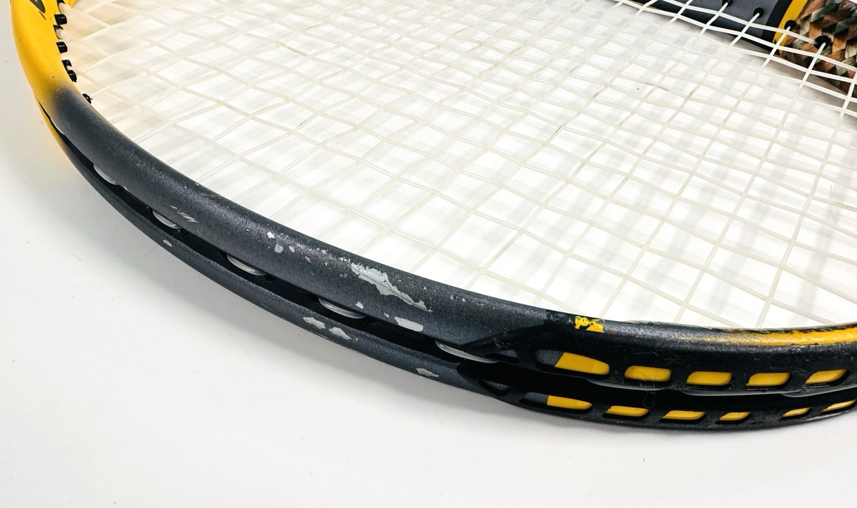 Prince TT Scream OS Yellow Tennis Racquet Triple Threat TC80B-110