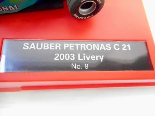 CARRERA EVOLUTION 1:32 Slot Car - Sauber Petronas C 21 Credit Suisse - Picture 4 of 5