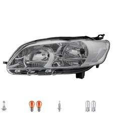 Halogen Scheinwerfer Frontscheinwerfer links H7 für Peugeot 301 inklusive Lampen