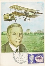 CARTE POSTALE MAXIMUM PREMIER JOUR AVIATION HENRI FARMAN 1971