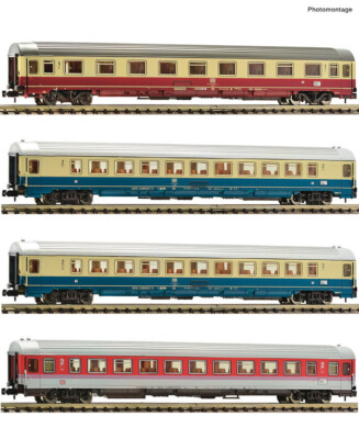 Fleischmann N 881915 Set 4 Wagons EC 145/148 Frans Hals DB Ep IV New OVP 1:160