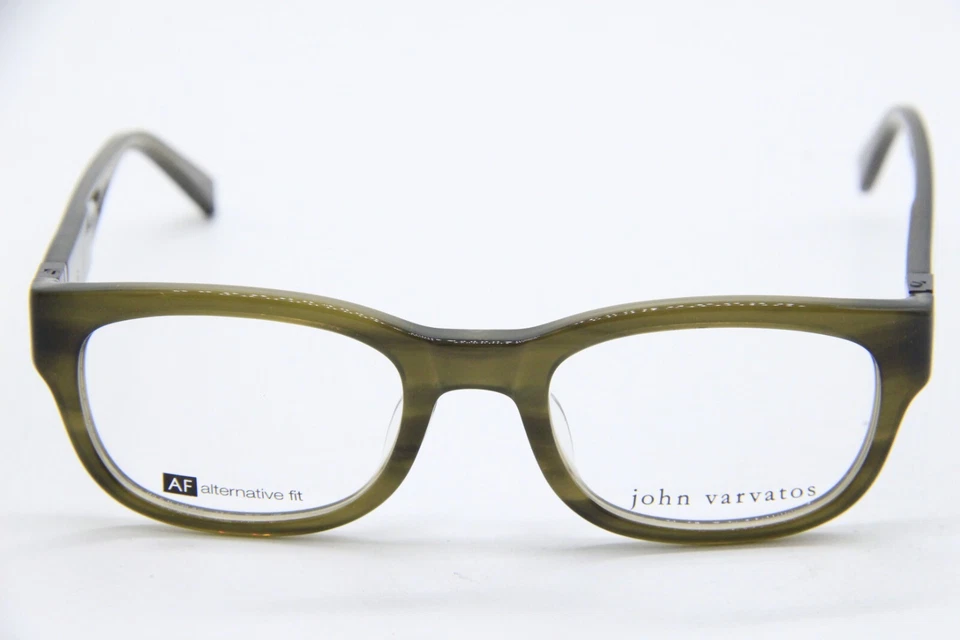 NOVO ÓCULOS JOHN VARVATOS V 337 AF CHIFRE DE OLIVA ARMAÇÃO AUTÊNTICA 50-20 - Imagem 2 de 4