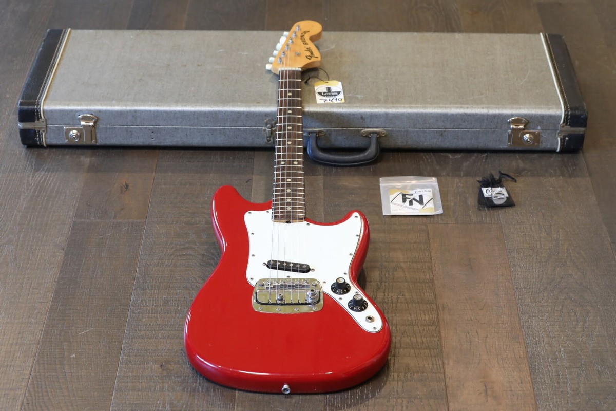Fender Bronco ビンテージ Vintage! 1974 Fender Bronco Electric Guitar Dakota Red + Case | eBay