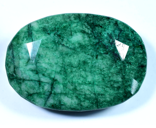 Pendentif En Argent 925 Avec émeraude Verte Naturelle De 20 Carats - Certifié AGL