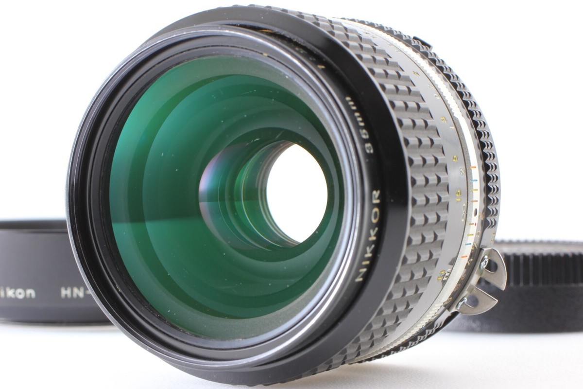 AI Nikkor 35mm F2S Lens 美品 EXC+++++ w/Hood] Nikon Ai-s Ais Nikkor 35mm f/2 MF Lens from