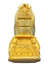 2002 CORVETTE C5 Z06 OEM SEAT FOAM BACKREST SEAT BOTTOM FOAM NICE SHAPE!!