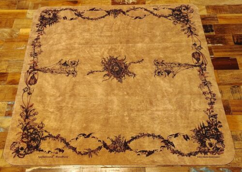 Spellground 2024 V8x - Bloodbane Tan 2 Player Playmat - Khalsa Brain Games - NEW