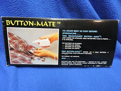 Vintage Button-Mate Button Fastener Repair