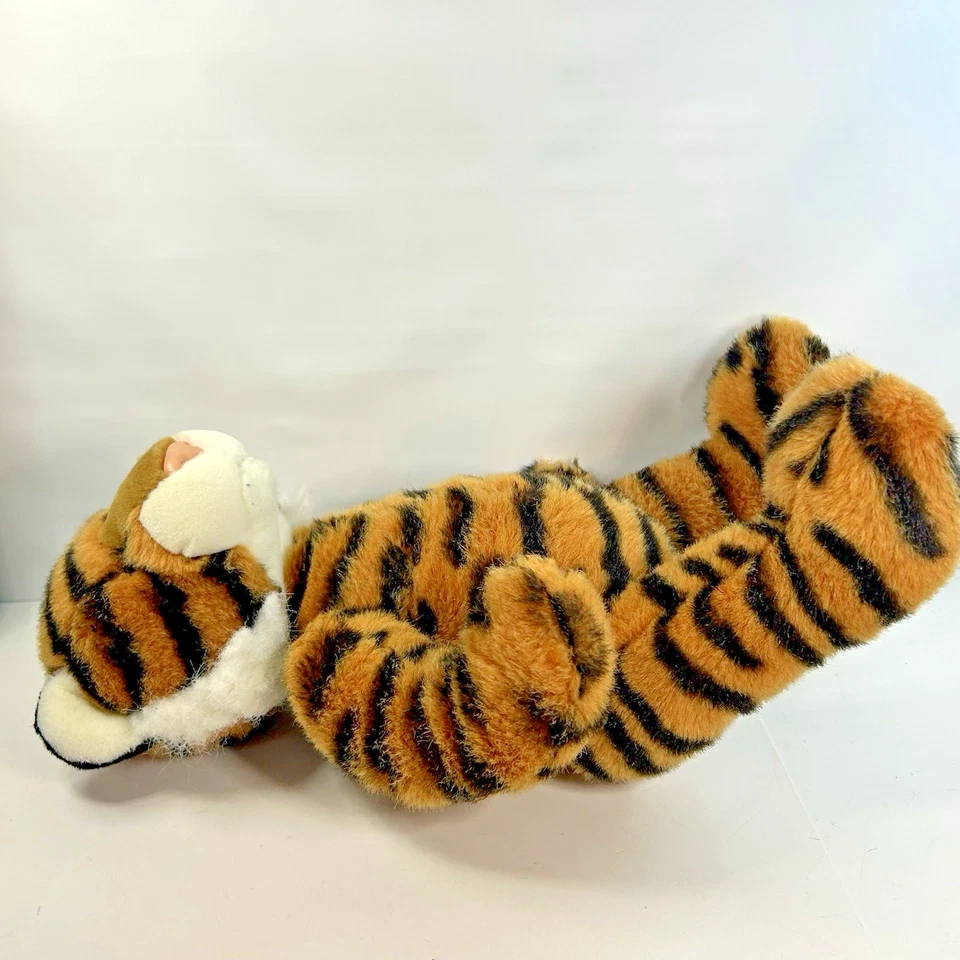 Peluche de colección Russ Berrie & Co cosquillas tigre de Bengala 16" con peso Foto 4 de 4