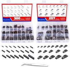 557PCS Metric Woodruff Key Assortment Kit in 40 Most Popular Sizes, Include 257P