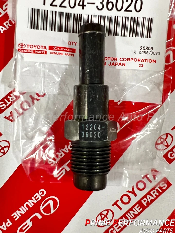 Válvula PCV Toyota Avalon Camry Highlander Sienna RAV4 Lexus ES NX OEM 12204-36020 Foto 2 de 3