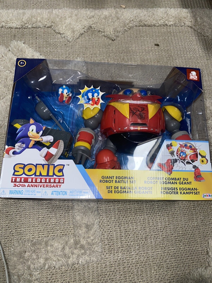 ✓ First Sonic The Hedgehog 30th Anniversary Giant Eggman Robot