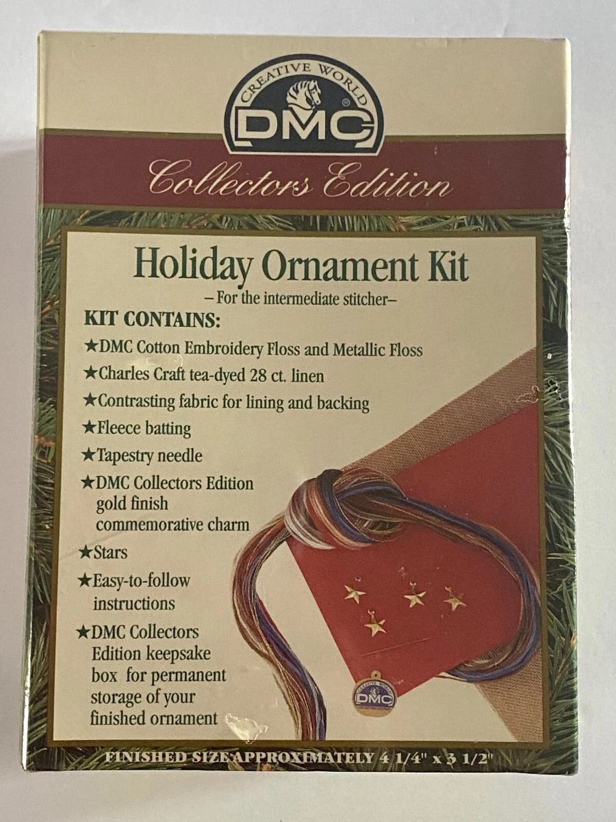 Christmas Ornament - Gold - DMC