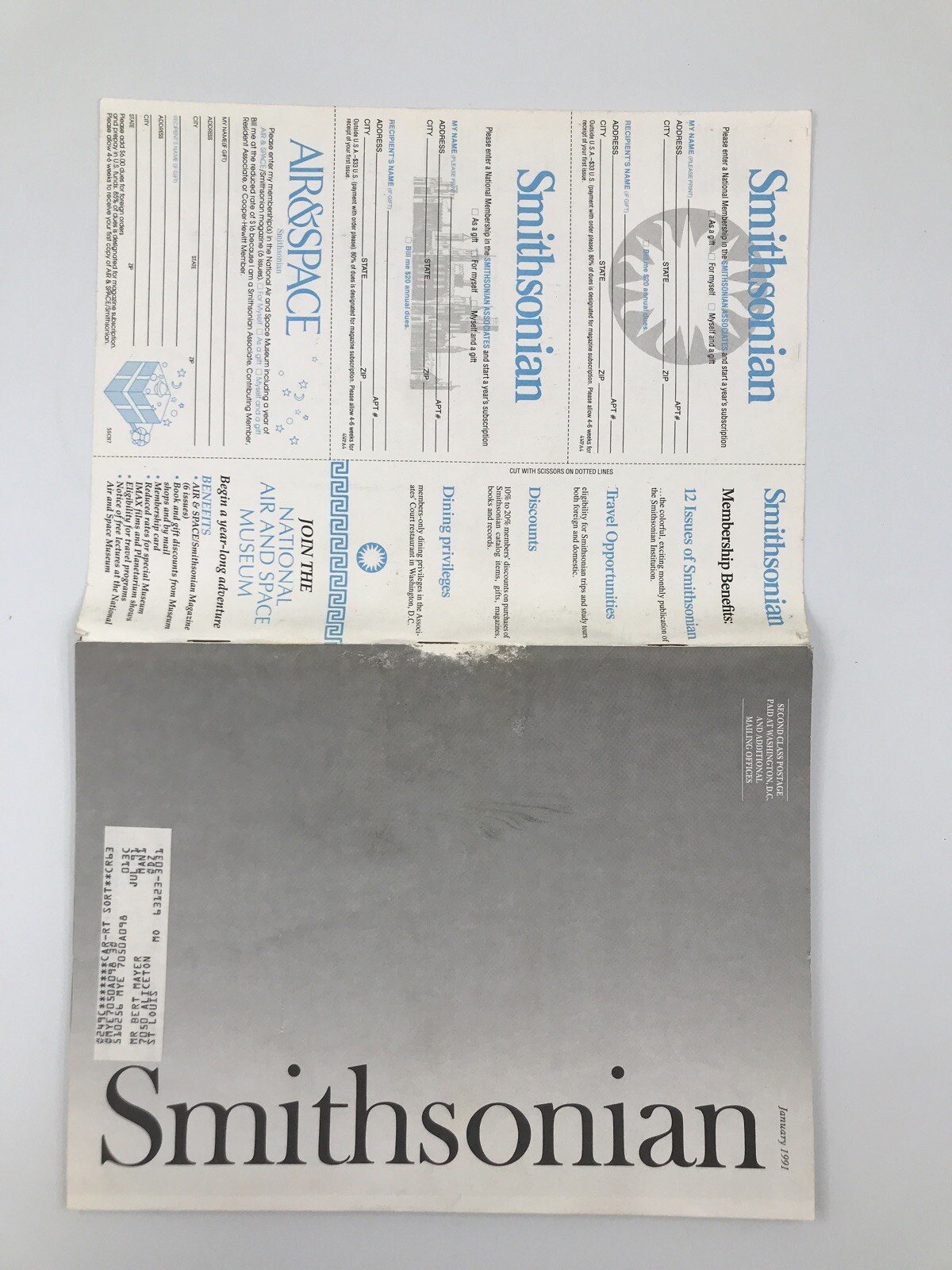 Smithsonian Magazine Back Issue January 1991 Why Dogs Bark | eBay