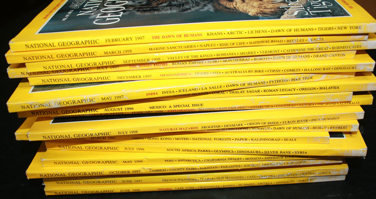 ナショナルジオグラフィック1998年1月号 National Geographic Magazine, January 1998 (Volume 193, No