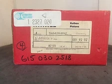 Mahle/Kolben Pistons (4) -  615-030-25-18 - For Mercedes OM615 Engine W115 220D