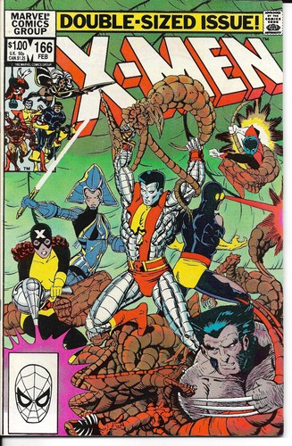Uncanny X-Men #166 (Marvel, 1983) (Chris Claremont/Paul Smith) Double-sized
