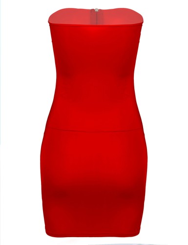 Women Mesh Bodycon Mini Dress Transparent Clubwear See Though Babydoll Nightwear - 第 33/37 張圖片