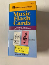 Music Flash Cards Set A: 120 Cards For Beginning Music Students By Hal Leonard