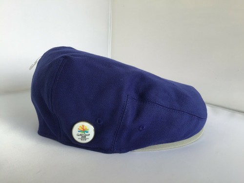 XXI COMMONWEALTH GAMES drivers Golfer cotton cap w/magnetic side flex fit - Picture 9 of 12