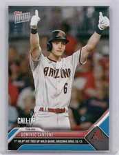 🟦 DOMINIC CANZONE 1st Hit Rookie BLUE 30/49 Diamondbacks 2023 Topps Now #585 📈