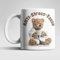 Anti Stress TeddybäR Kaffeetasse Teetasse Tasse Geschenkidee 325 Ml