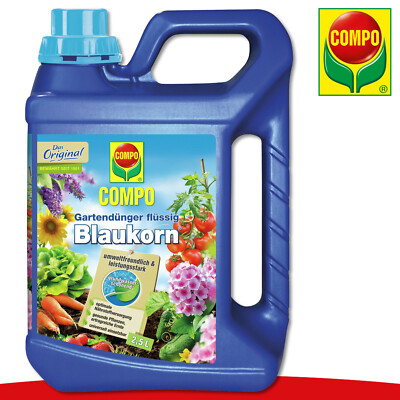 COMPO 2,5 l Gartendnger Blaukorn flssig Universal-NPK-Dnger  4008398720223 | eBay.de