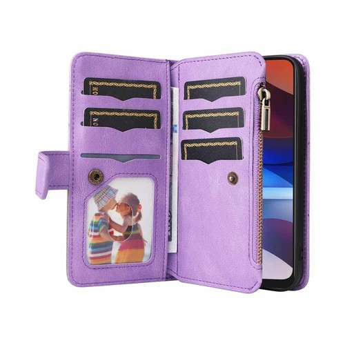 For Motorola Moto G50 G30 G10 E20 E7i Power Wallet Flip Leather Phone Case Cover - Picture 36 of 48