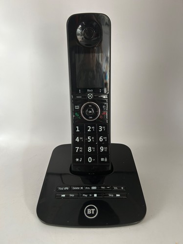 Téléphone sans fil BT Premium avec bloqueur d'appels nuisibles avancé, combiné unique - Photo 2/12
