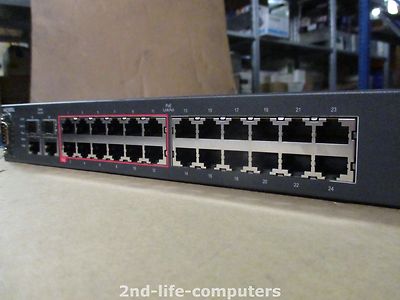 Nortel Avaya 2526T-PWR 2500 24-Port 10/100BaseTX Ethernet Routing Switch 220-24T