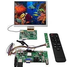 HD VGA AV USB LCD Controller board 7" CLAA070MA0ACW 800X600 LCD Screen