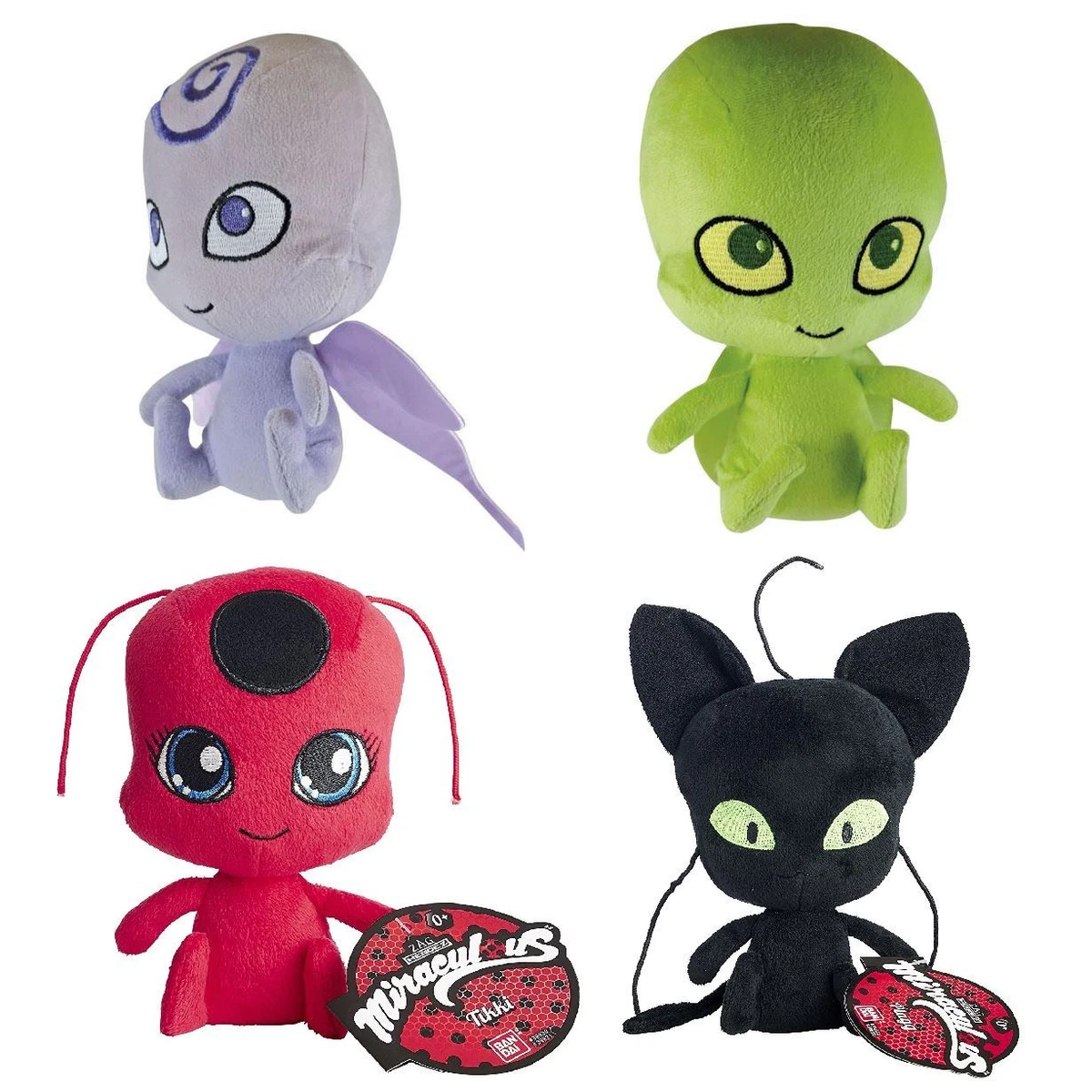 Peluche Miraculous Tikki 28 cm  Peluches et doudous sur