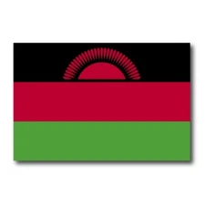 Malawi Flag Car Magnet Decal - 4 x 6 Heavy Duty for Car Truck SUV