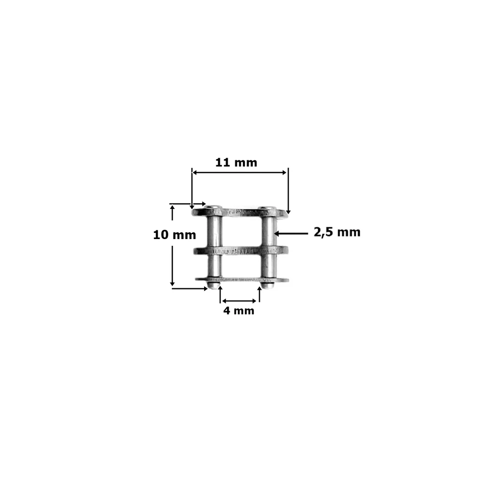 Kettenschloss 25 H MINI QUAD CROSS POCKET BIKE neu (Lagerort:m84)